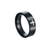 Wholesale Cross Jewelry Stainless Steel Geometric Ring With Electroplating