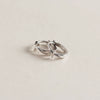 Wholesale Cross Silver Ear Buckle Earrings S925 Sterling Silver Electroplated Unisex Minimalist Hipster Style