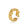 Wholesale Crown Ring Stainless Steel 18K Gold Plated For Women