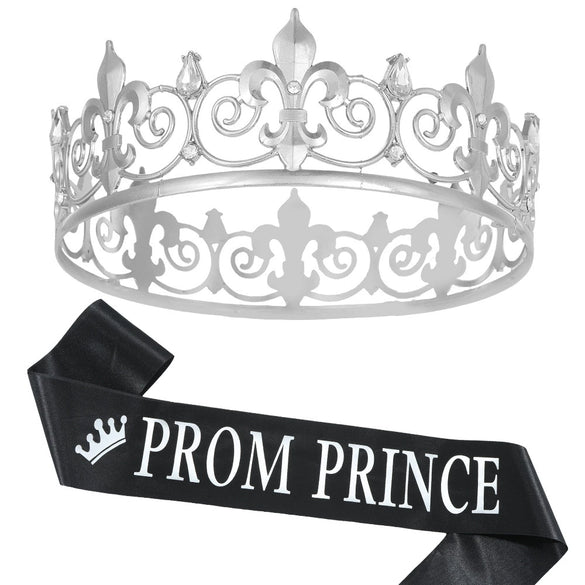 Wholesale Crown Zinc Alloy Crystal Electroplating Unisex Party Decoration