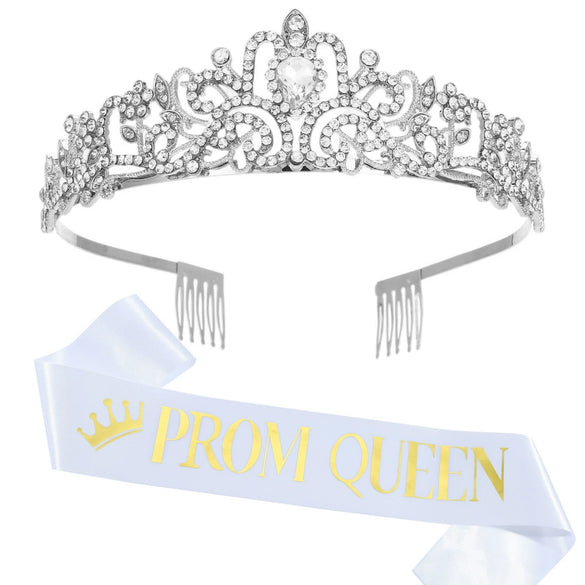 Wholesale Crown Zinc Alloy Crystal Electroplating Unisex Party Decoration