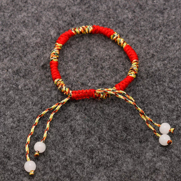 Wholesale Crystal Braided Bracelet With Diamond Knot Natural Style