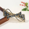 Wholesale Crystal Hairpin For Middleaged And Elderly Women Diamondencrusted Bow Design