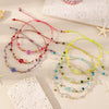 Wholesale Crystal Handmade Star Pattern Braided Bracelet For Women