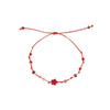 Wholesale Crystal Handmade Star Pattern Braided Bracelet For Women