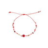 Wholesale Crystal Handmade Star Pattern Braided Bracelet For Women