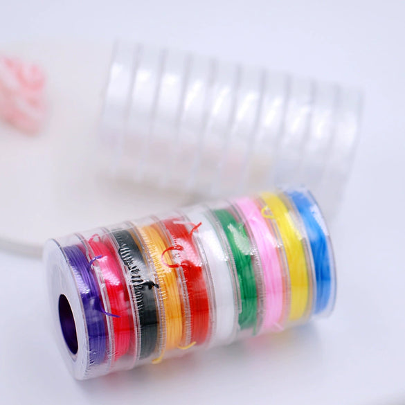 Wholesale Crystal Rope Handwoven Allmatching Geometric Diy Beaded Accessory Cord