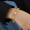 Wholesale Cuban Chain Necklace And Bracelet In Titanium Steel With Electroplating For Men And Women