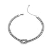 Wholesale Cuban Chain Necklace In Fashionable Style With Geometric Pattern Made Of Stainless Steel And Titanium Steel Electroplated
