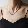 Wholesale Cuban Chain Necklace In Fashionable Style With Geometric Pattern Made Of Stainless Steel And Titanium Steel Electroplated