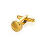Wholesale Cufflinks And Tie Clips Stainless Steel Mirror Polished With Letter Pattern Electroplated For Shirt And Suit Unisex