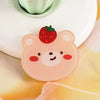Wholesale Cute Acrylic Brooch With Cartoon Bear Emblem Bag Pendant Printing Laminating Laser Cutting For Unisex And Children
