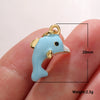 Wholesale Cute Animal Pendant Copper Oil Drops Diy Accessories
