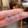 Wholesale Cute Animal Zodiac Geometric Copper Earrings Inlaid With Zircon For Women