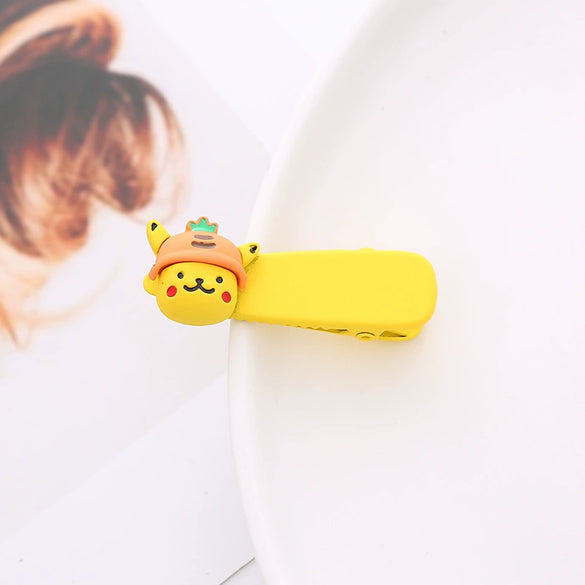 Wholesale Cute Animals Metal Duckbill Hair Clips With Paint Treatment