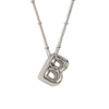 Wholesale Cute Popular Necklace For Women Stainless Steel 18K Gold Plated Letter Pendant With Electroplating