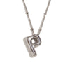 Wholesale Cute Popular Necklace For Women Stainless Steel 18K Gold Plated Letter Pendant With Electroplating