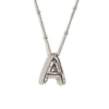 Wholesale Cute Popular Necklace For Women Stainless Steel 18K Gold Plated Letter Pendant With Electroplating