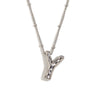 Wholesale Cute Popular Necklace For Women Stainless Steel 18K Gold Plated Letter Pendant With Electroplating