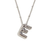 Wholesale Cute Popular Necklace For Women Stainless Steel 18K Gold Plated Letter Pendant With Electroplating