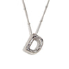 Wholesale Cute Popular Necklace For Women Stainless Steel 18K Gold Plated Letter Pendant With Electroplating