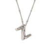 Wholesale Cute Popular Necklace For Women Stainless Steel 18K Gold Plated Letter Pendant With Electroplating