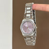 Wholesale 3D Relief Dragon Fruit Gold Steel Band Quartz Watch For Women With Alloy Case And Stainless Steel Buckle