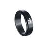 Wholesale Decompression Rotating Titanium Steel Ring Jewelry With Letters Numbers Text Pattern For Unisex Electroplated