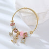 Wholesale Diamond Adjustable Bracelet With Animal And Zodiac Patterns For Women