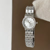 Wholesale Diamond Encrusted Alloy Round Dial Quartz Watch For Women With Screw Down Crown And Butterfly Double Snap Buckle