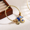 Wholesale Diamondencrusted Alloy Heartshaped Adjustable Bracelet For Unisex Fashion Jewelry
