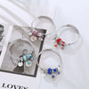 Wholesale Diamondencrusted Alloy Heartshaped Adjustable Bracelet For Unisex Fashion Jewelry
