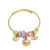 Wholesale Diamondencrusted Crystal Alloy Bracelet With Exquisite Pendant For Women