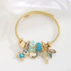 Wholesale Diamondencrusted Crystal Alloy Bracelet With Exquisite Pendant For Women