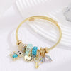 Wholesale Diamondencrusted Crystal Alloy Bracelet With Exquisite Pendant For Women