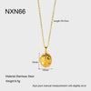 Wholesale Diamondencrusted Star And Geometric Magnetic Photo Box Pendant Stainless Steel 18K Gold Plated Necklace For Women