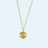 Wholesale Diamondshaped Electroplated Titanium Steel Oshaped Chain Necklace For Women