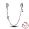 Wholesale Diy Accessories Sterling Silver Animal Print Charm Pendant Bracelet With Dripping Oil Design