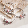 Wholesale Diy Adjustable Diamond Inlaid Geometric Fashion Allmatch Alloy Pendant Bracelet Unisex