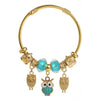 Wholesale Diy Adjustable Open Versatile Couple Alloy Bracelet With Butterfly And Diamond Owl Pendant Set With Diamonds For Women Fashion Geometric Style