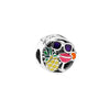Wholesale Diy Beads 925 Silver Magnolia Love Full Diamond Fixed Hanging Beads With Totem Pattern Inlay