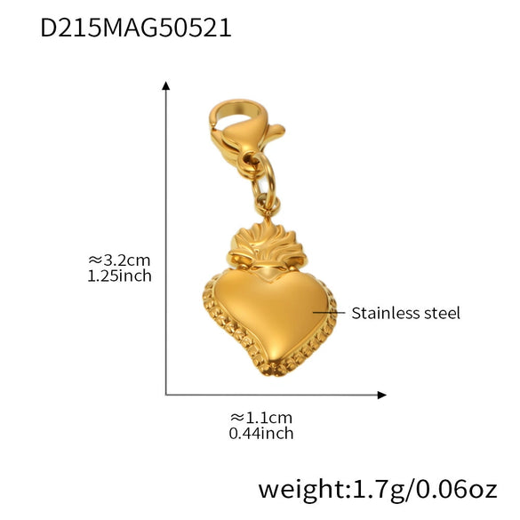 Wholesale Diy Ferris Wheel Zircon Oil Drop Geometric Stainless Steel Electroplated Bracelet And Anklet Set For Women