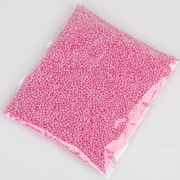 Wholesale Diy Handmade Foam Ball Round Beads With Macaron Color For Gift Geometric Style