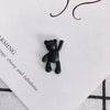 Wholesale Diy Jewelry Accessories Alloy Spray Paint Cute Cartoon Bear Pendant Jewelry Materials