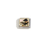 Wholesale Diy Jewelry Accessories Pendant Stainless Steel Gold Plated Geometric Oil Drop Box Pendant With Electroplating