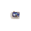 Wholesale Diy Jewelry Accessories Pendant Stainless Steel Gold Plated Geometric Oil Drop Box Pendant With Electroplating