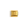 Wholesale Diy Jewelry Accessories Pendant Stainless Steel Gold Plated Geometric Oil Drop Box Pendant With Electroplating