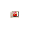 Wholesale Diy Jewelry Accessories Pendant Stainless Steel Gold Plated Geometric Oil Drop Box Pendant With Electroplating