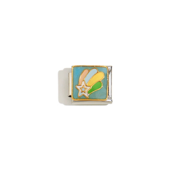 Wholesale Diy Jewelry Accessories Pendant Stainless Steel Gold Plated Geometric Oil Drop Box Pendant With Electroplating