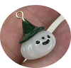 Wholesale Diy Jewelry Accessories Plastic Resin Cartoon Festival Element Transparent Pumpkin Lantern Ghost Pendant